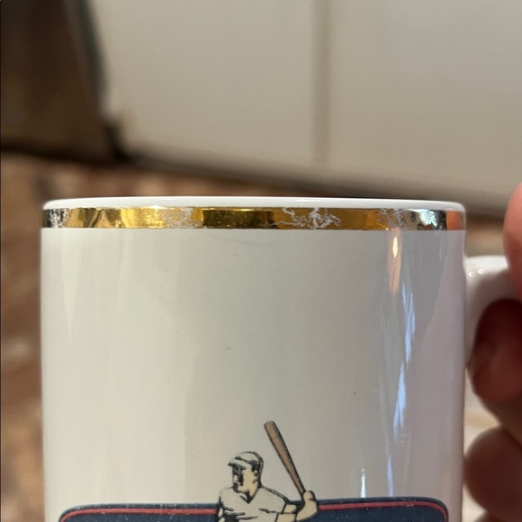 Memphis Redbirds Baseball white and Gold Baseball Mug. - Picture 2 of 8